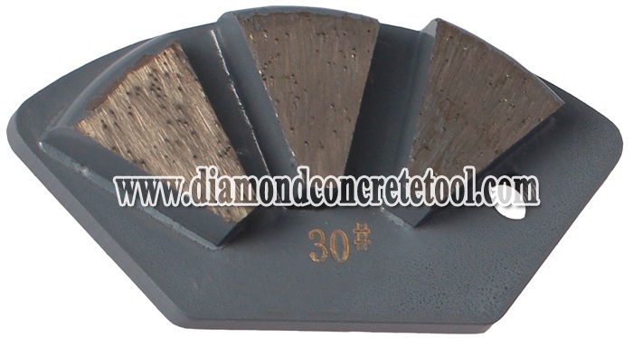 Diamond Metal Bond Segment Concrete Plates